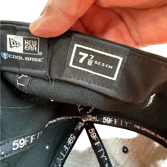 MLB New Era 59FIFTY Fitted Hat Bundle Yankees & Giants Size 7 7/8 - Picture 5 of 12